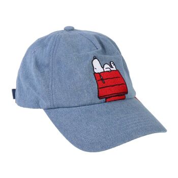 CASQUETTE VISIERE COURBE SNOOPY - 2200009807 1