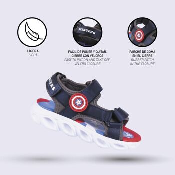 SANDALES TECHNIQUES DE TREKKING/SPORT AVENGERS CAPITAN AMERICA - 2300005083 5