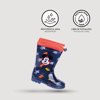 BOTTES DE PLUIE EN PVC MICKEY - 2300005363 4