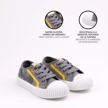 BASKETS À LACETS AVEC SEMELLE EN PVC BATMAN LONETA - 2300005843 5