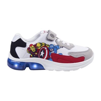 SPORTY PVC SOLE WITH LIGHTS AVENGERS SPIDERMAN - 2300005861