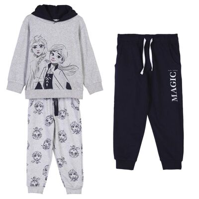 COTTON BRUSHED 3-PIECE TRACKSUIT FROZEN II - 2900000371