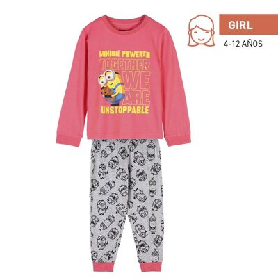 PIJAMA LARGO SINGLE JERSEY MINIONS - 2900000394