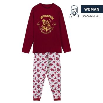 PYJAMA LONG JERSEY SIMPLE HARRY POTTER - 2900000400 1