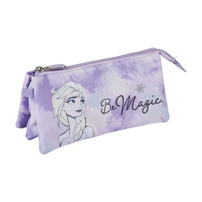 ESTUCHE PORTATODO 3 COMPARTIMENTOS FROZEN II ELSA - 2100003844