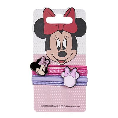 ACCESSOIRES ÉLASTIQUES POUR CHEVEUX 8 PIÈCES MINNIE - 2500002065