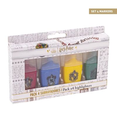 HARRY POTTER PACK x4 HIGHLIGHTERS - 2700000759