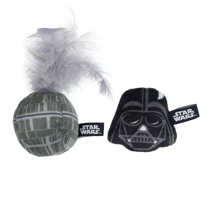 2 PEZZI GIOCATTOLO GATTO STAR WARS DARTH VADER - 2800000706