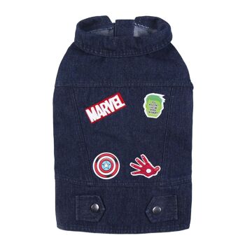 VESTE EN JEAN POUR CHIENS XS MARVEL - 2800000777 2