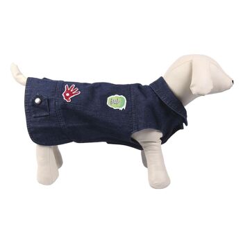 VESTE EN JEAN POUR CHIENS XS MARVEL - 2800000777 4