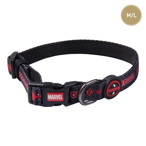 COLLAR PREMIUM PARA PERROS M/L DEADPOOL - 2800000839