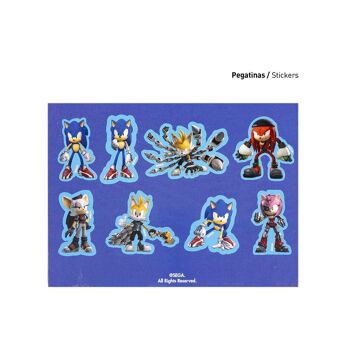 ENSEMBLE DE PAPETERIE COLORABLE SONIC PRIME - 2700000773 5