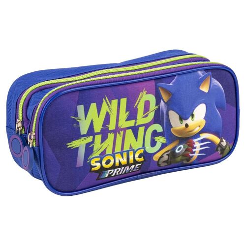 ESTUCHE PORTATODO 2 COMPARTIMENTOS SONIC PRIME - 2700000804