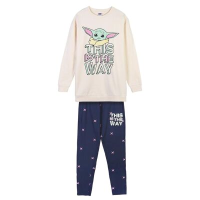 LONG COTTON BRUSHED PAJAMAS THE MANDALORIAN - 2900000347