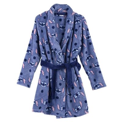 CORAL FLEECE STITCH DRESSING GOWN - 2900001867