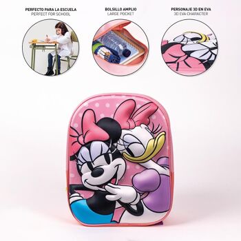 SAC À DOS POUR ENFANTS MINNIE 3D - 2100004354 5