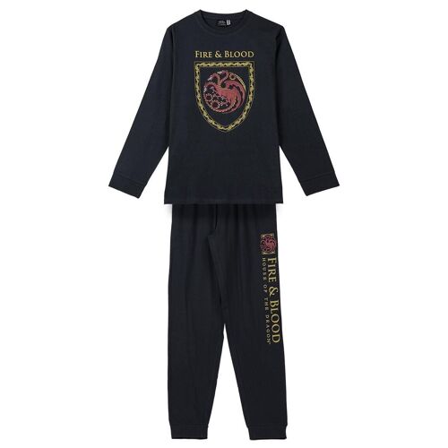 PIJAMA LARGO SINGLE JERSEY HOUSE OF DRAGON - 2900001802