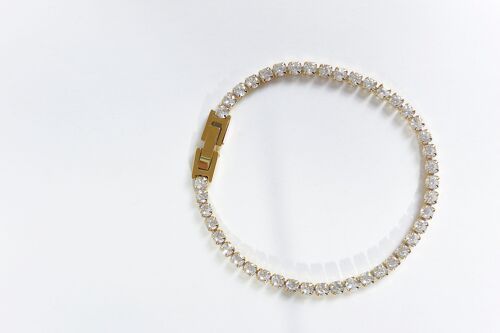 Bracelet Strass zircon blanc