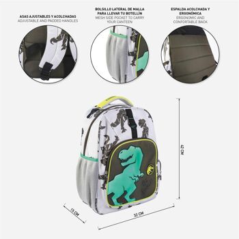 SAC A DOS ECOLE MOYEN 42 CM JURASSIC PARK - 2100003957 5