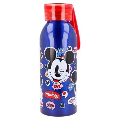 Mickey Aluminium-Wasserflasche mit Aufhänger - ST50124