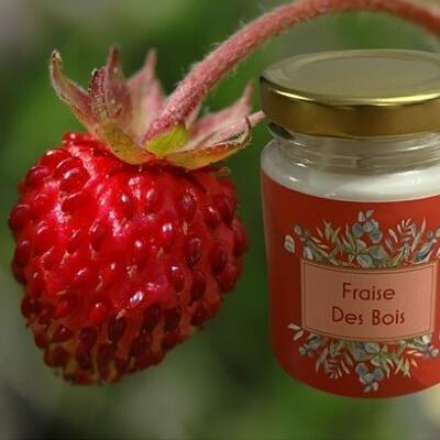 Bougie fraise des bois 70g