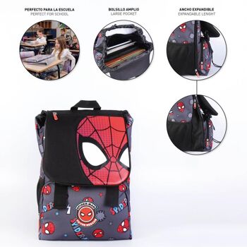GRAND SAC A DOS SCOLAIRE EXTENSIBLE SPIDERMAN - 2100004006 4