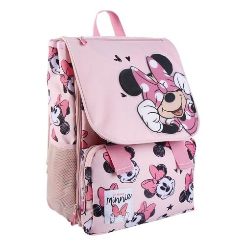 MOCHILA ESCOLAR GRANDE EXTENSIBLE MINNIE - 2100004012