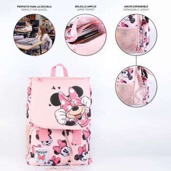 GRAND SAC A DOS ECOLE EXTENSIBLE MINNIE - 2100004012 4