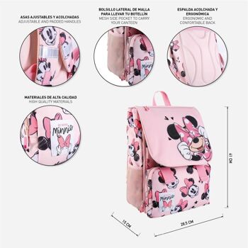 GRAND SAC A DOS ECOLE EXTENSIBLE MINNIE - 2100004012 5