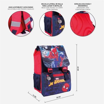 SPIDERMAN GRAND SAC A DOS ECOLE EXTENSIBLE - 2100004023 4