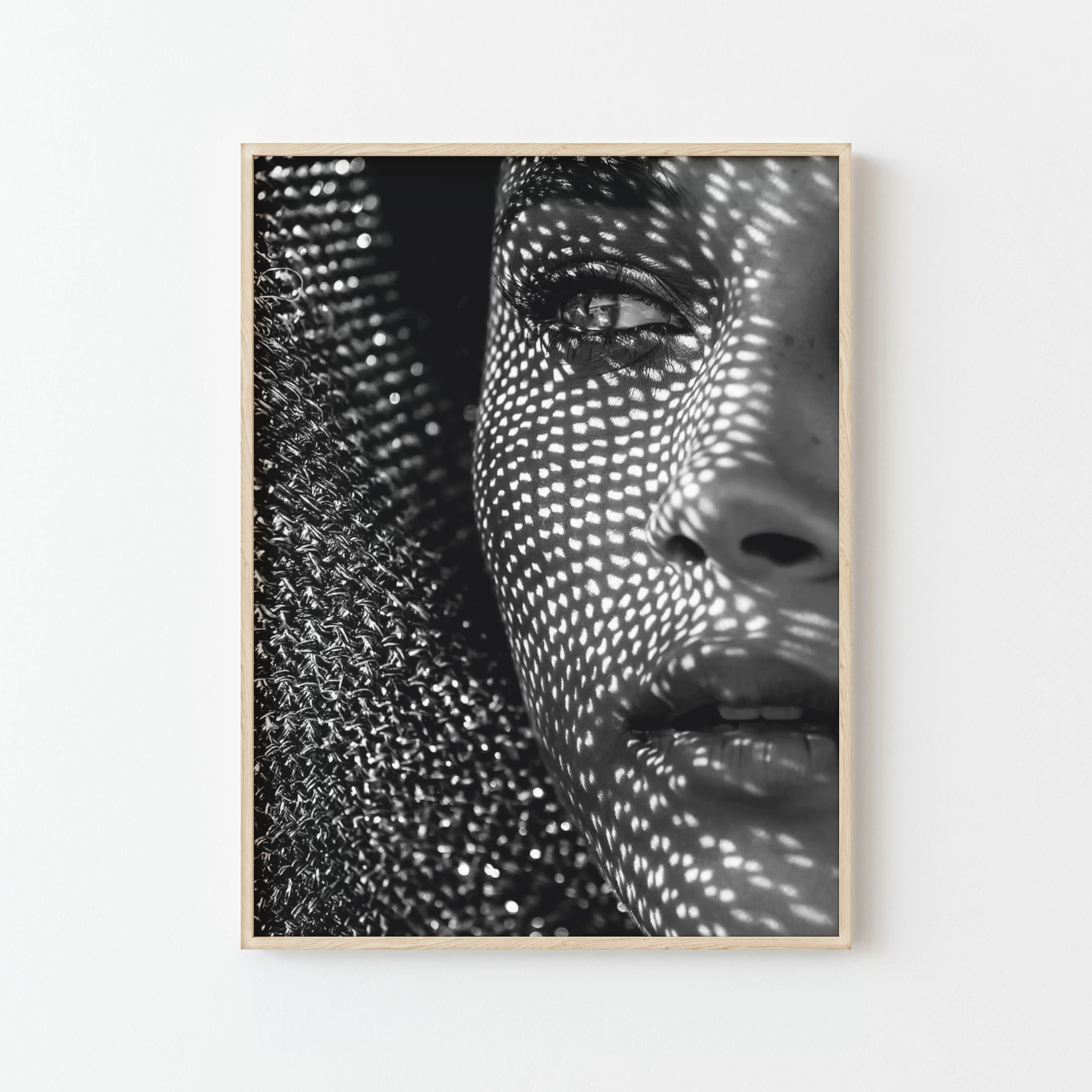 Poster 'Mimicry' in bianco e nero di Uriel-Espinoza