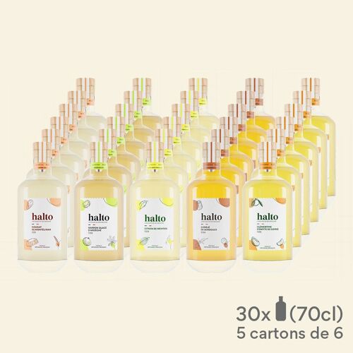 Pack Implentation | 30 bouteilles | Rhums arrangés