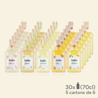 Implementation Pack | 30 bottles | Arranged rums