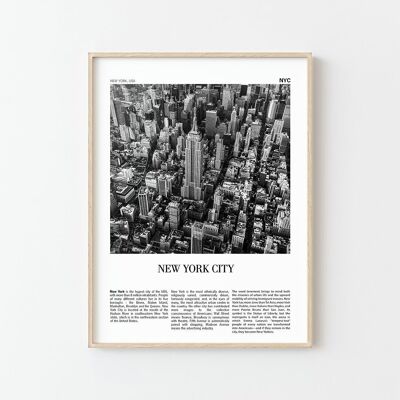 Il poster di New York City: l'essenza di una città iconica