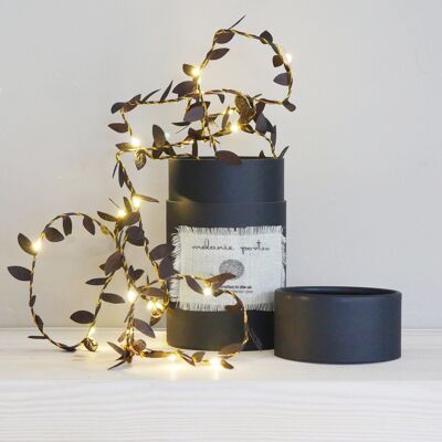 Autumn/Fall Brown Leaf Fairy Light String