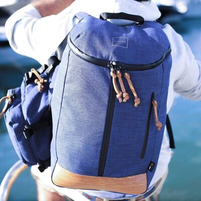Blue Quick Access Backpack | 24 Litre