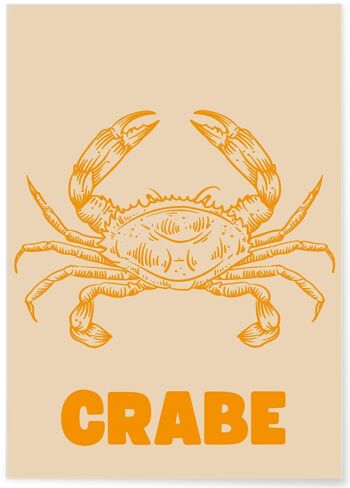 Affiche Crabe 1
