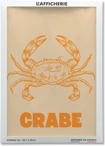Affiche Crabe 2