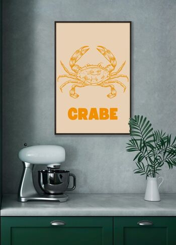 Affiche Crabe 4