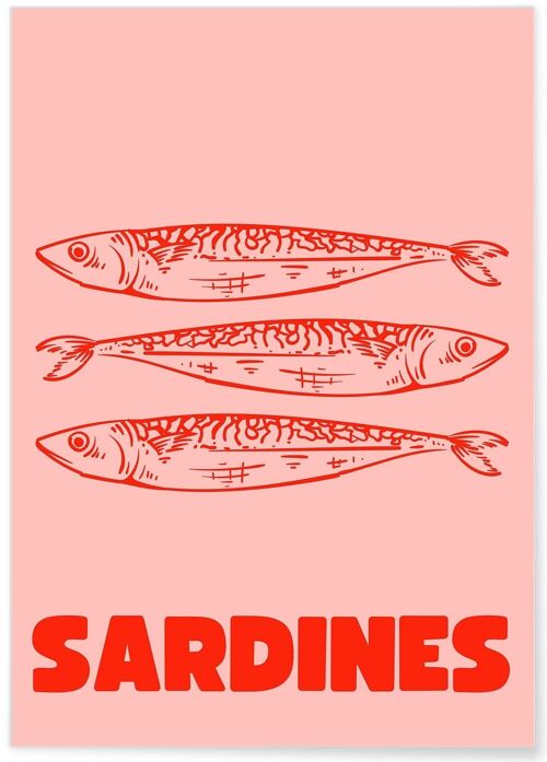 Affiche Sardines
