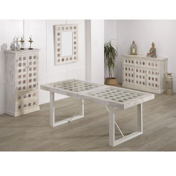 TABLE À MANGER LISBONNE - 190x90x78cm 5