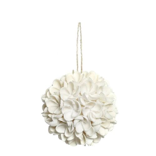 The Flower Shell Ball - White - M
