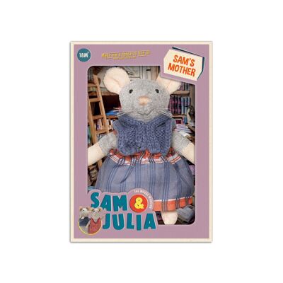 Peluche enfant - Mouse Sam's Mother (12cm) - The Mouse Mansion