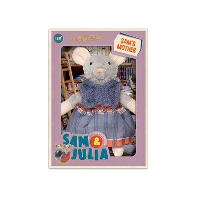 Peluche para niños - Mouse Sam's Mother (12cm) - The Mouse Mansion