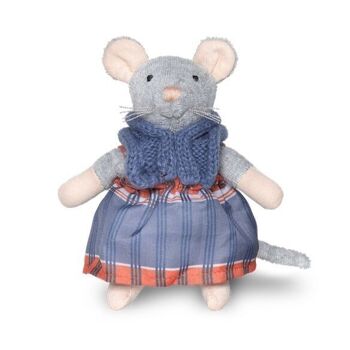 Peluche enfant - Mouse Sam's Mother (12cm) - The Mouse Mansion 2