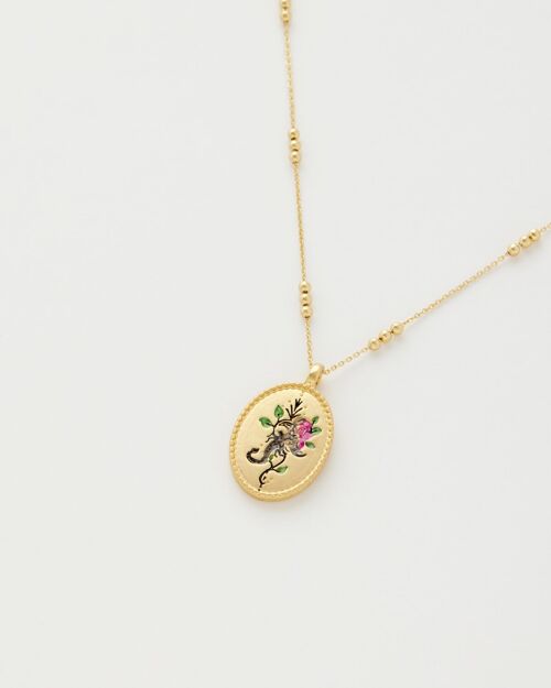 Scorpio Zodiac Necklace