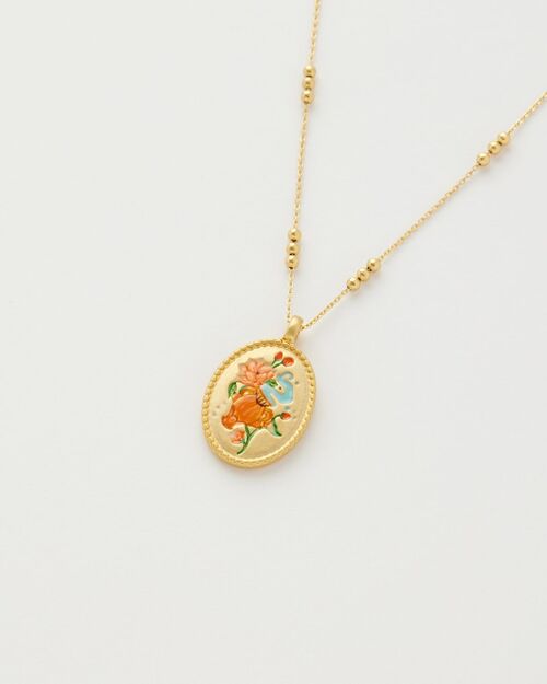 Aquarius Zodiac Necklace