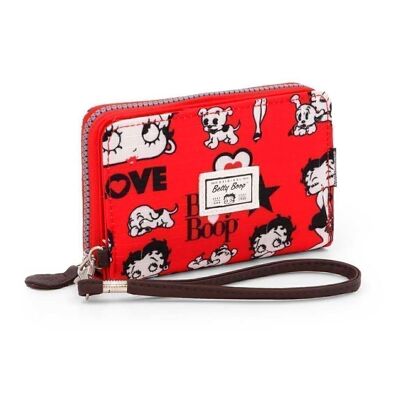 Betty Boop Rouge-HS Portefeuille, Rouge