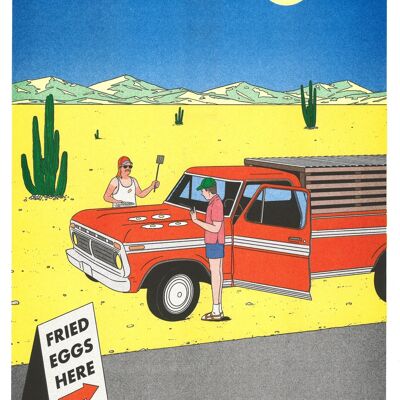 Poster Simon Bailly – Wenn Sie keinen Herd haben, verwenden Sie einen Pickup