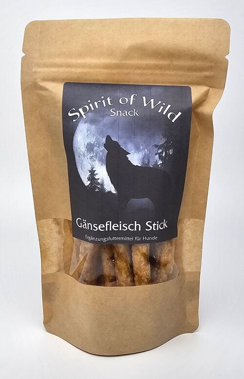 Spirit of Wild Snack Gänsefleisch Stick 100g